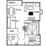 Σπίτι διακοπών Wiesenblick F4 Comfortable Böhl