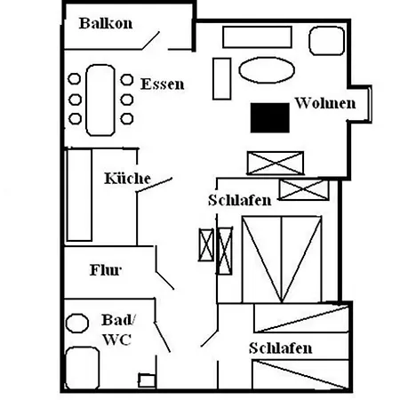 Σπίτι διακοπών Wiesenblick F4 Comfortable Böhl